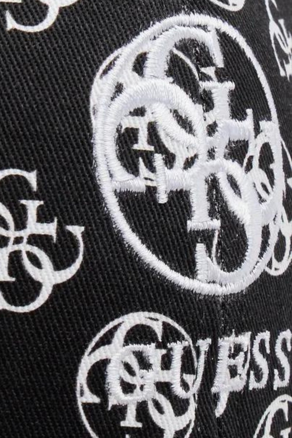 GUESS Black Olympe Baseball Cap