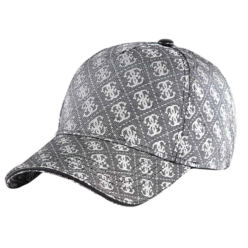 Бейсболка GUESS сіра з логотипом