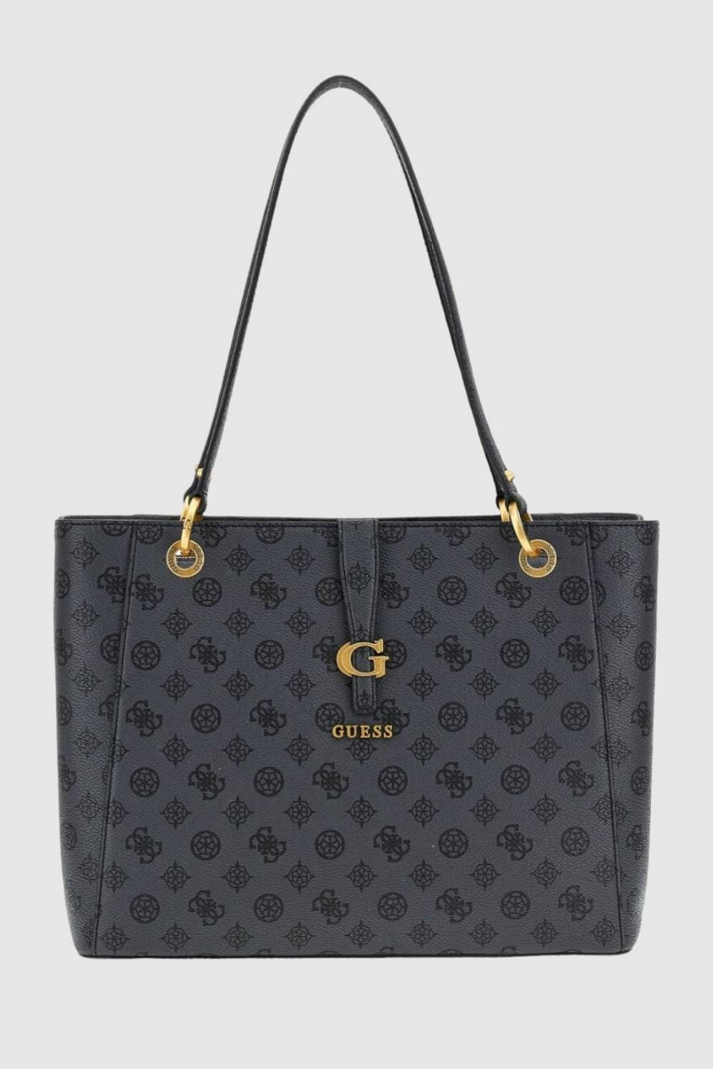 GUESS Szara shopperka Kuba Noel Tote