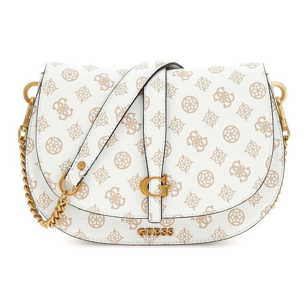 GUESS Biała logowana listonoszka Kuba