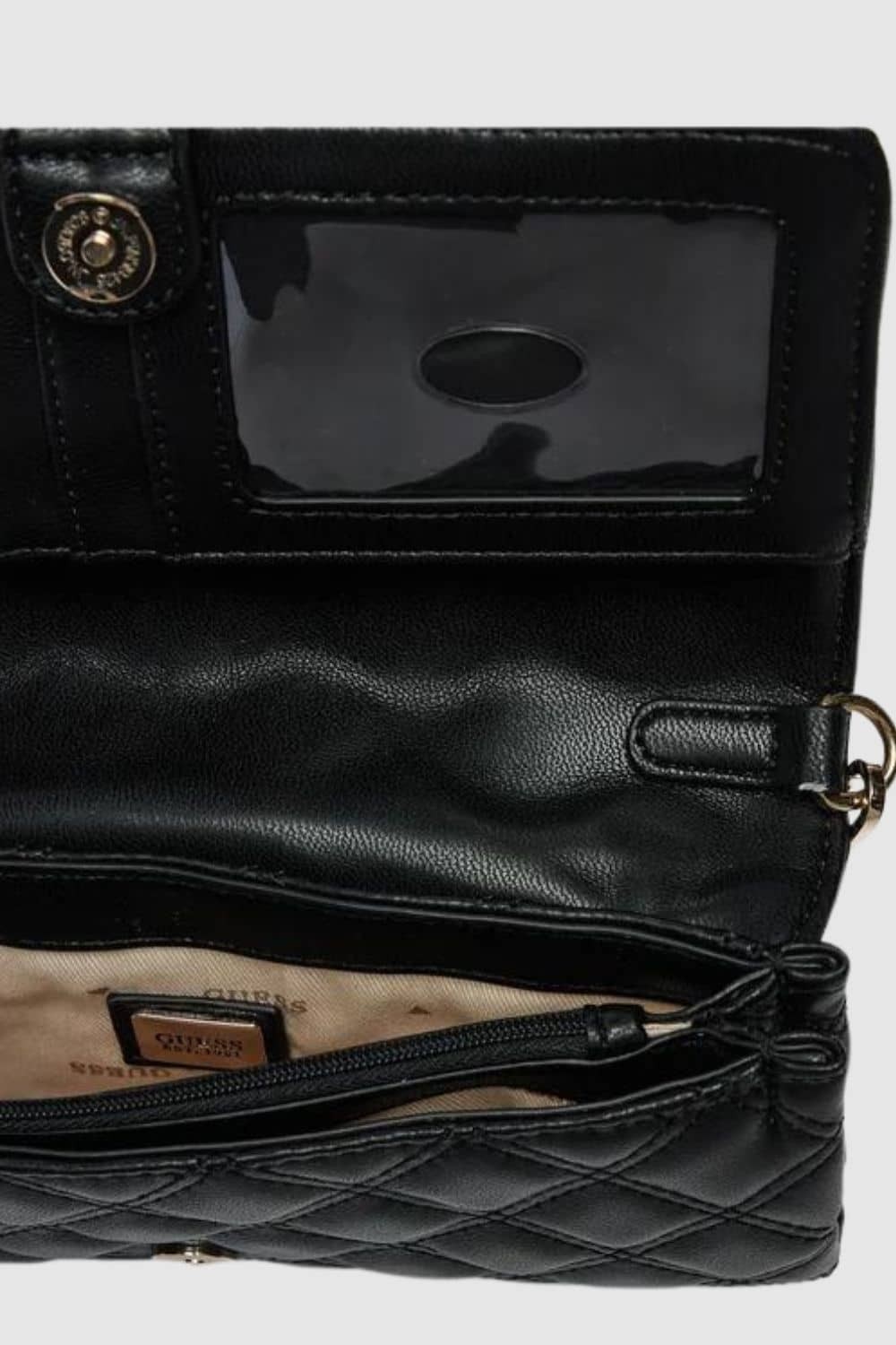 GUESS Czarna mała torebka Giully mini