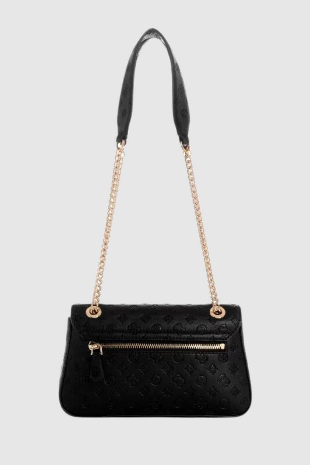 GUESS Czarna logowana torebka Arlena