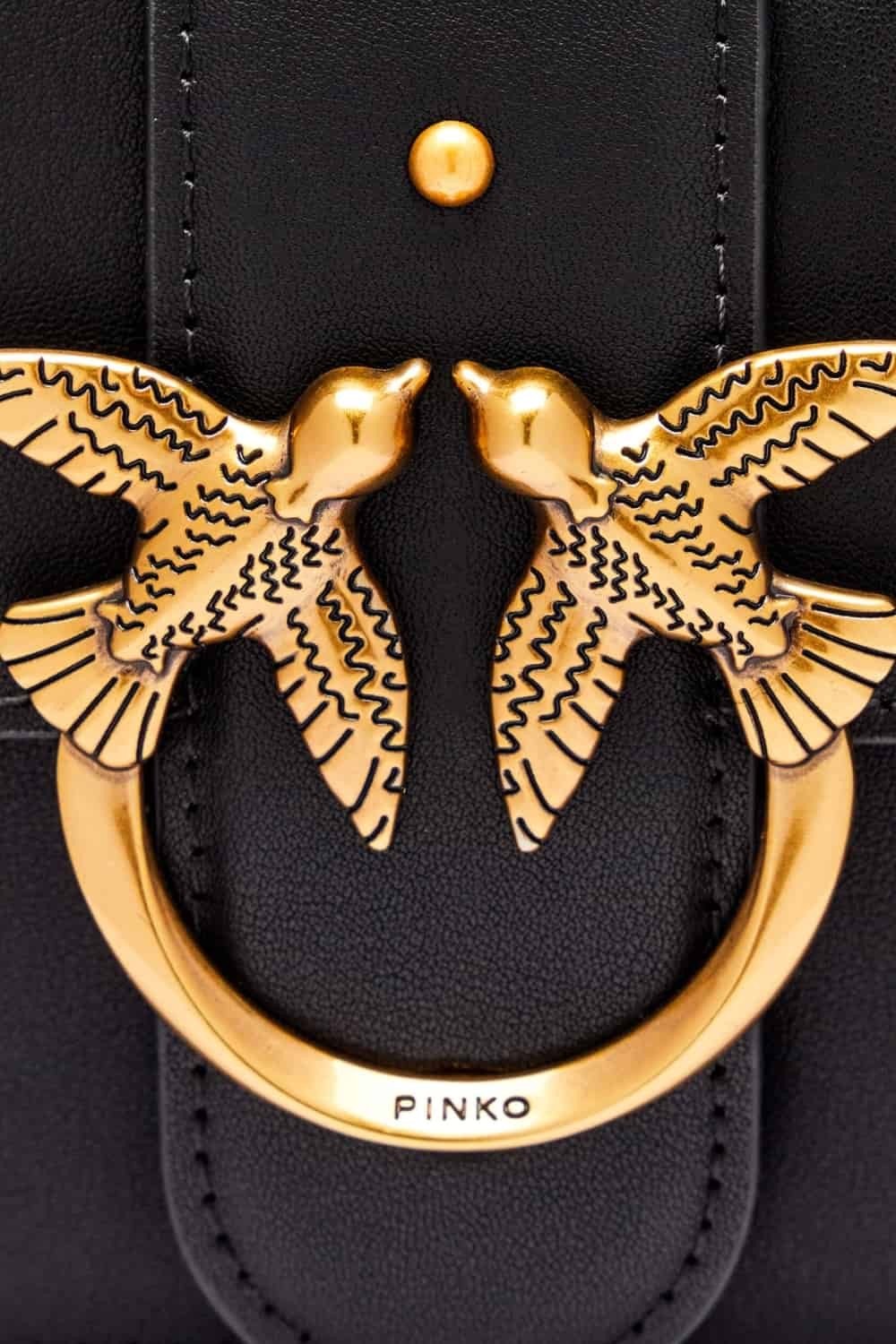 PINKO Czarna torebka Love One Mini CL