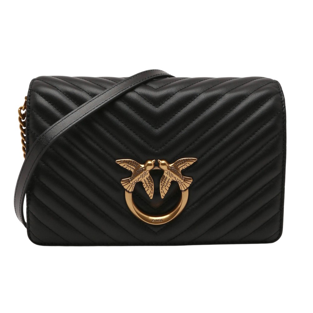 PINKO Czarna torebka Love Click Classic