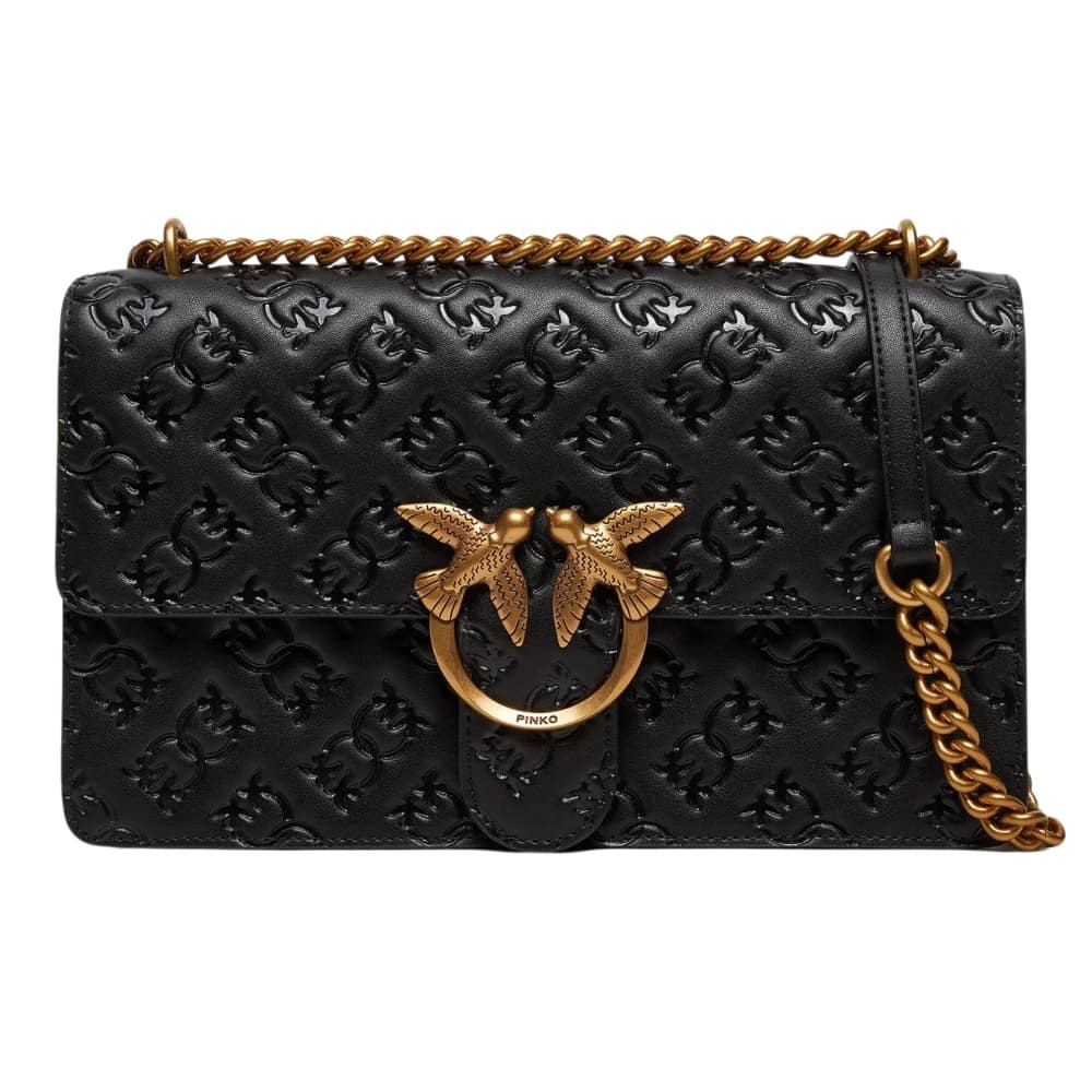 PINKO Czarna torebka Love One Classic DC