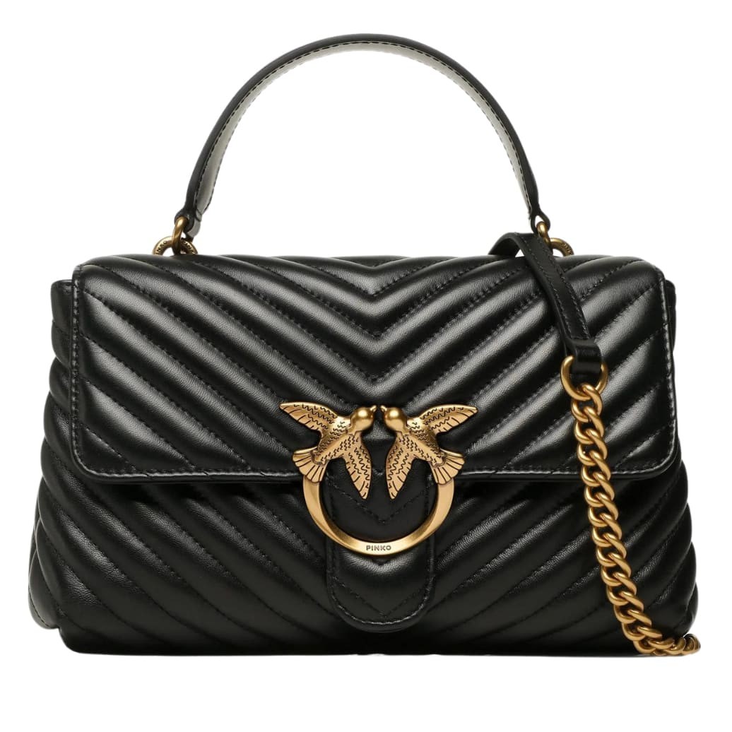 PINKO Czarna torebka Love Lady Puff Classic CL