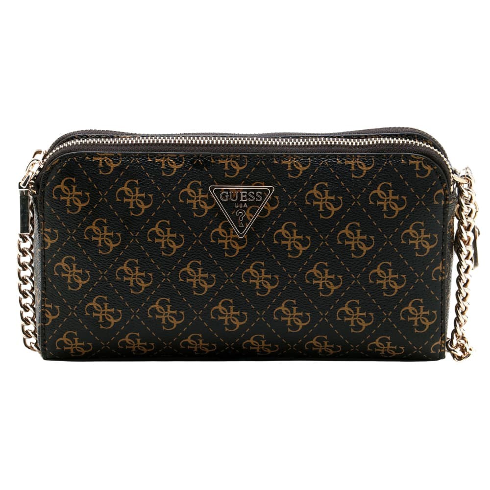 GUESS Brązowa torebka Eco Erica Status Crossbody