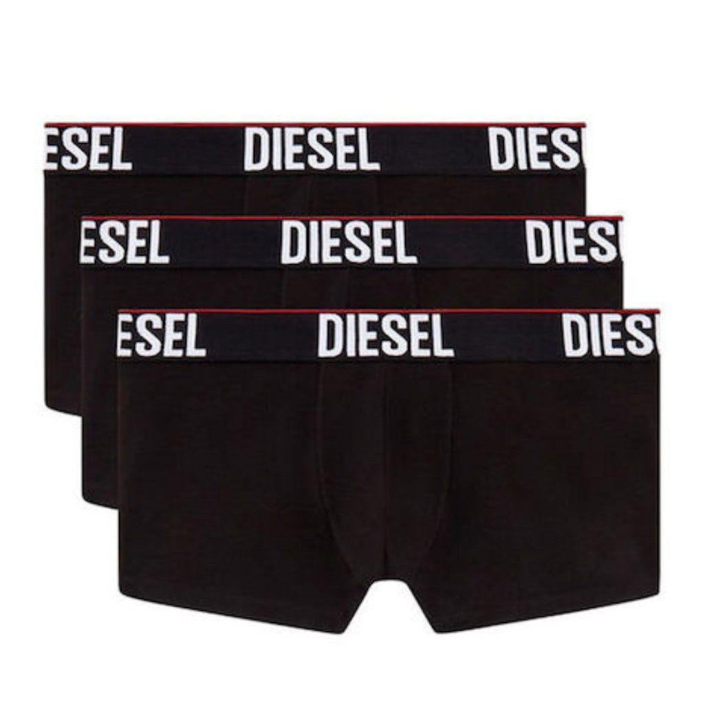 DIESEL Zestaw męskich czarnych bokserek 3PACK UMBX-DAMIEN