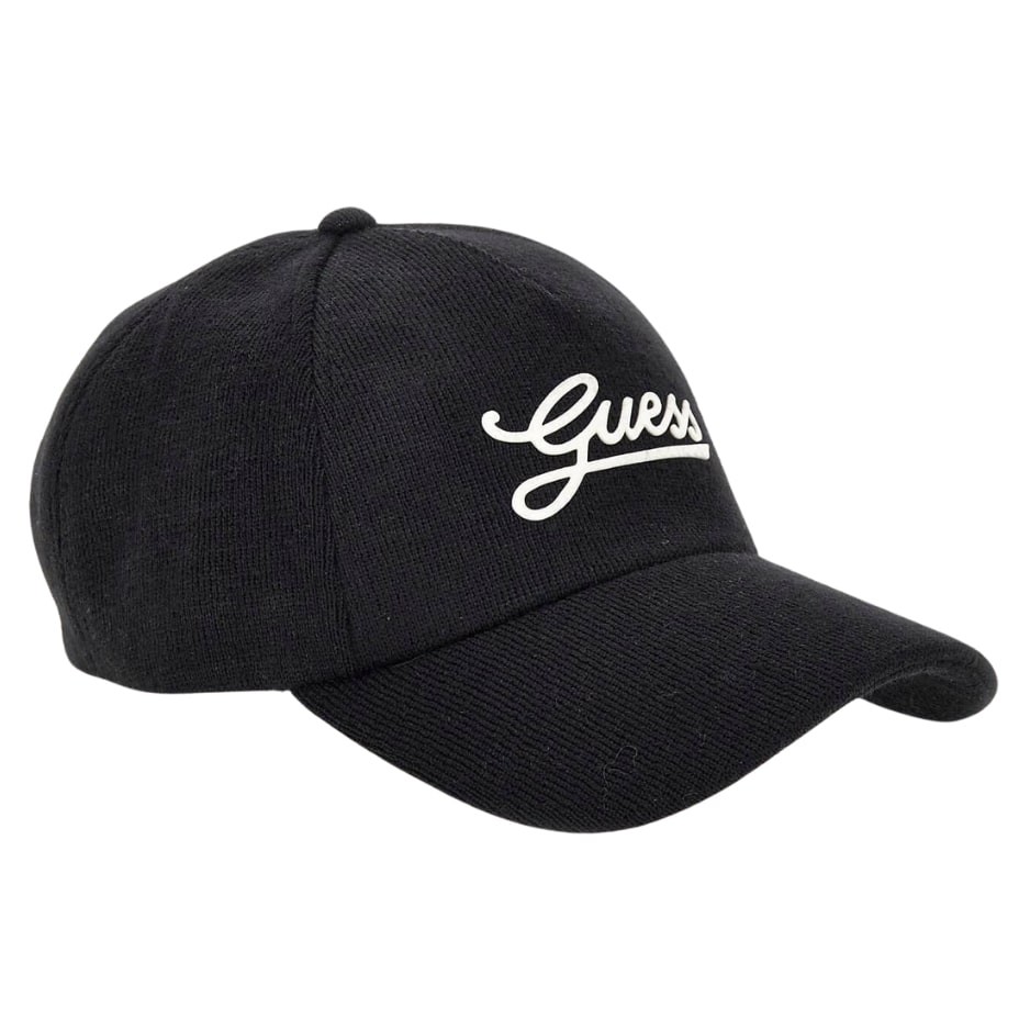 GUESS Czarna czapka z daszkiem Baseball Cap
